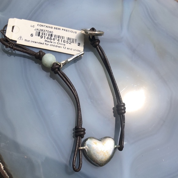 Fossil Bling Heart Bracelet 5/$25 - Picture 6 of 10